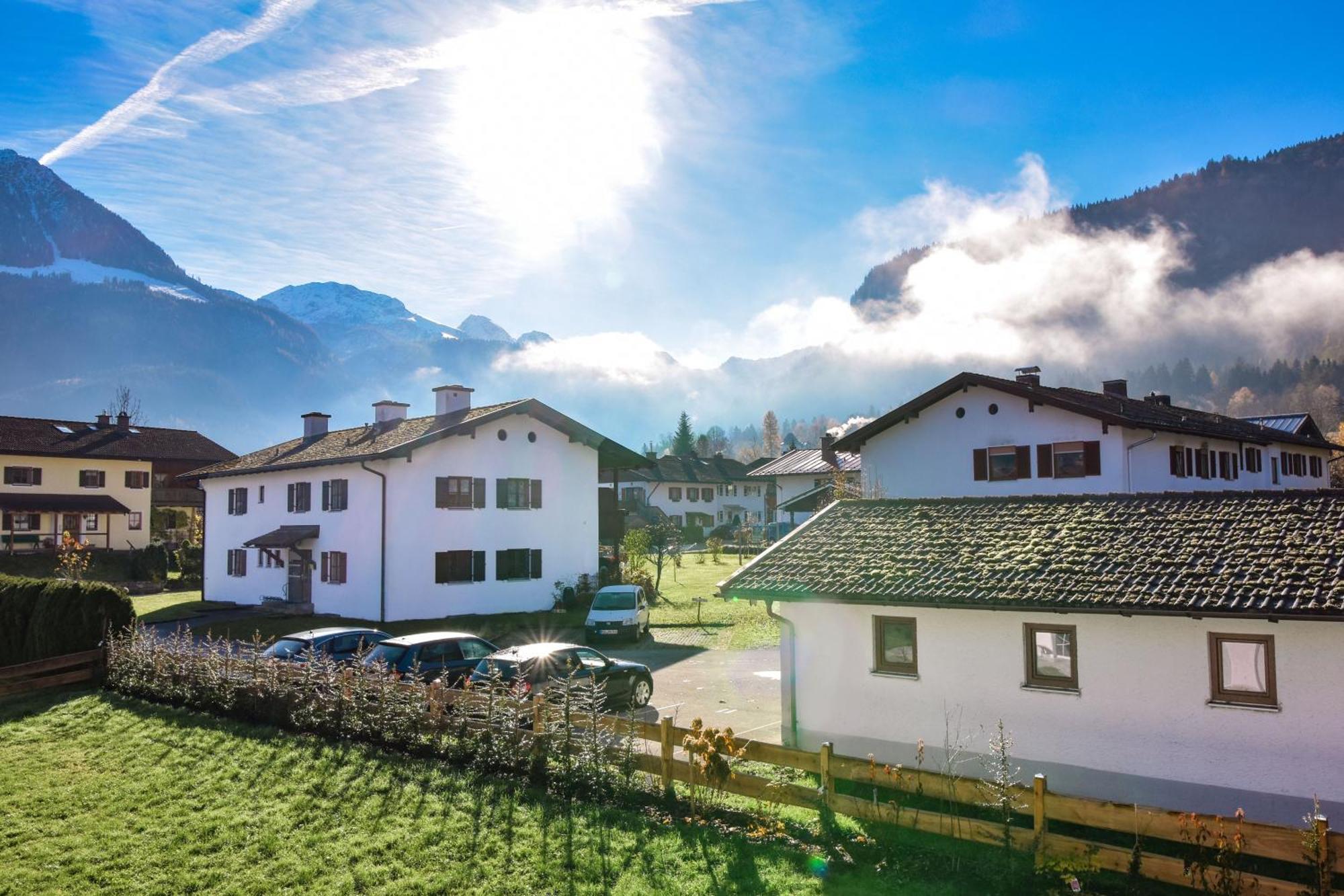 Ferienwohnung Geisberg - Moderne Wohnung Mit Alpinem Flair In Traumlage Schönau am Königssee Exterior foto
